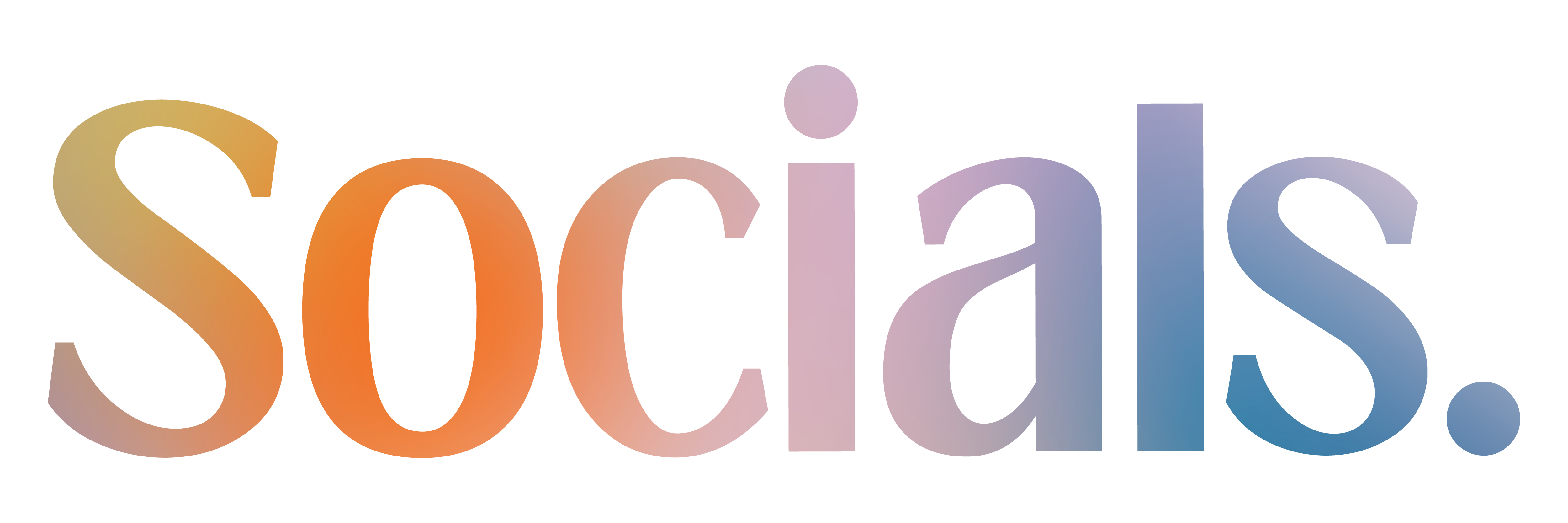 Socials.